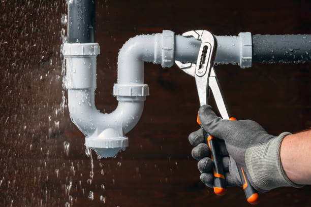 Professional Leak Detection technician working in Hurdle Mills, NC